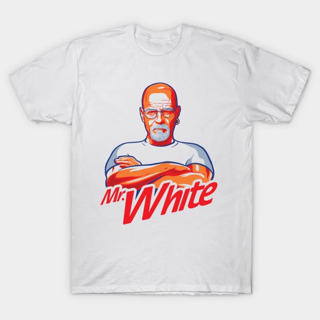 Mr. White T-Shirt by chrismorkaut